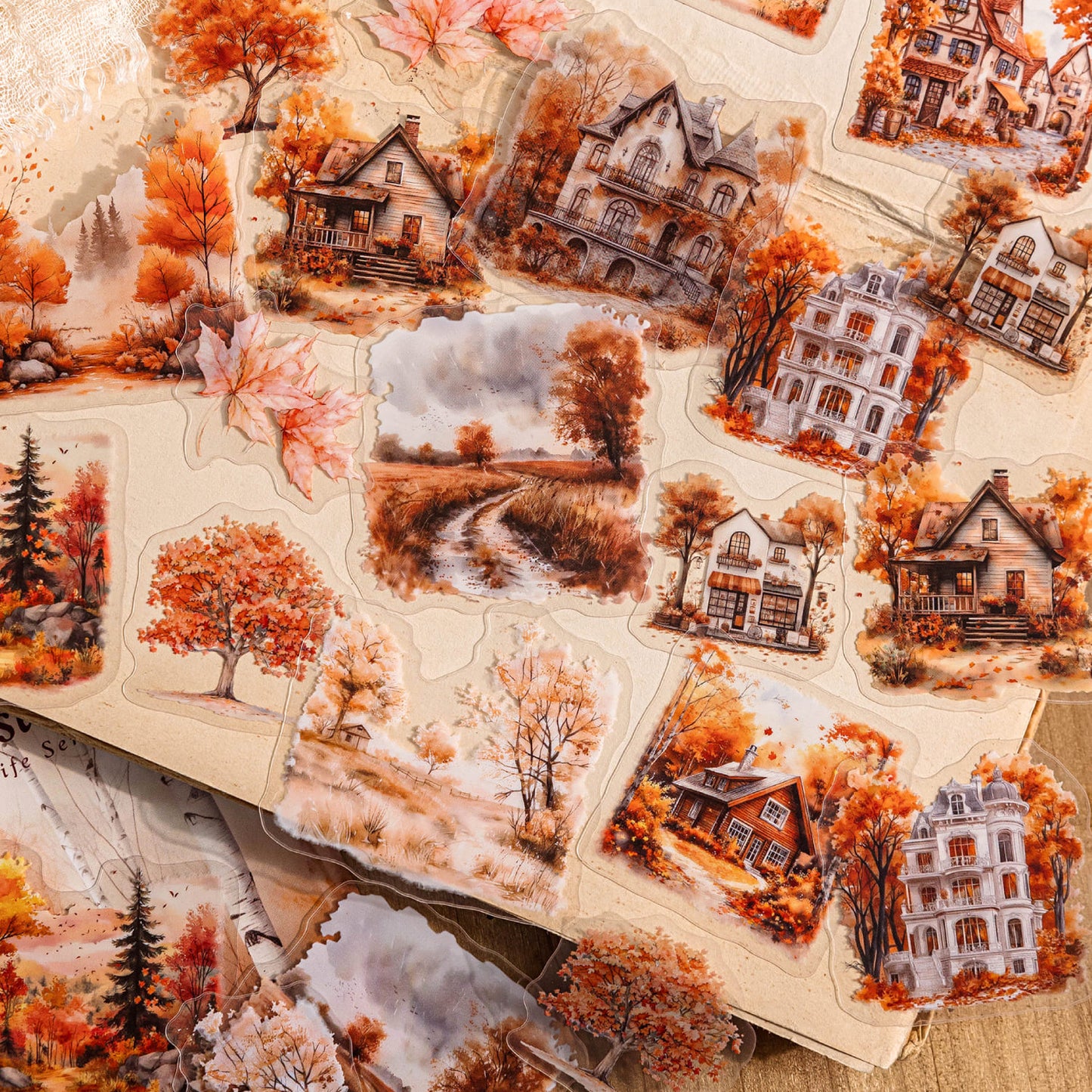 Autumn Lifestyle PET Stickers