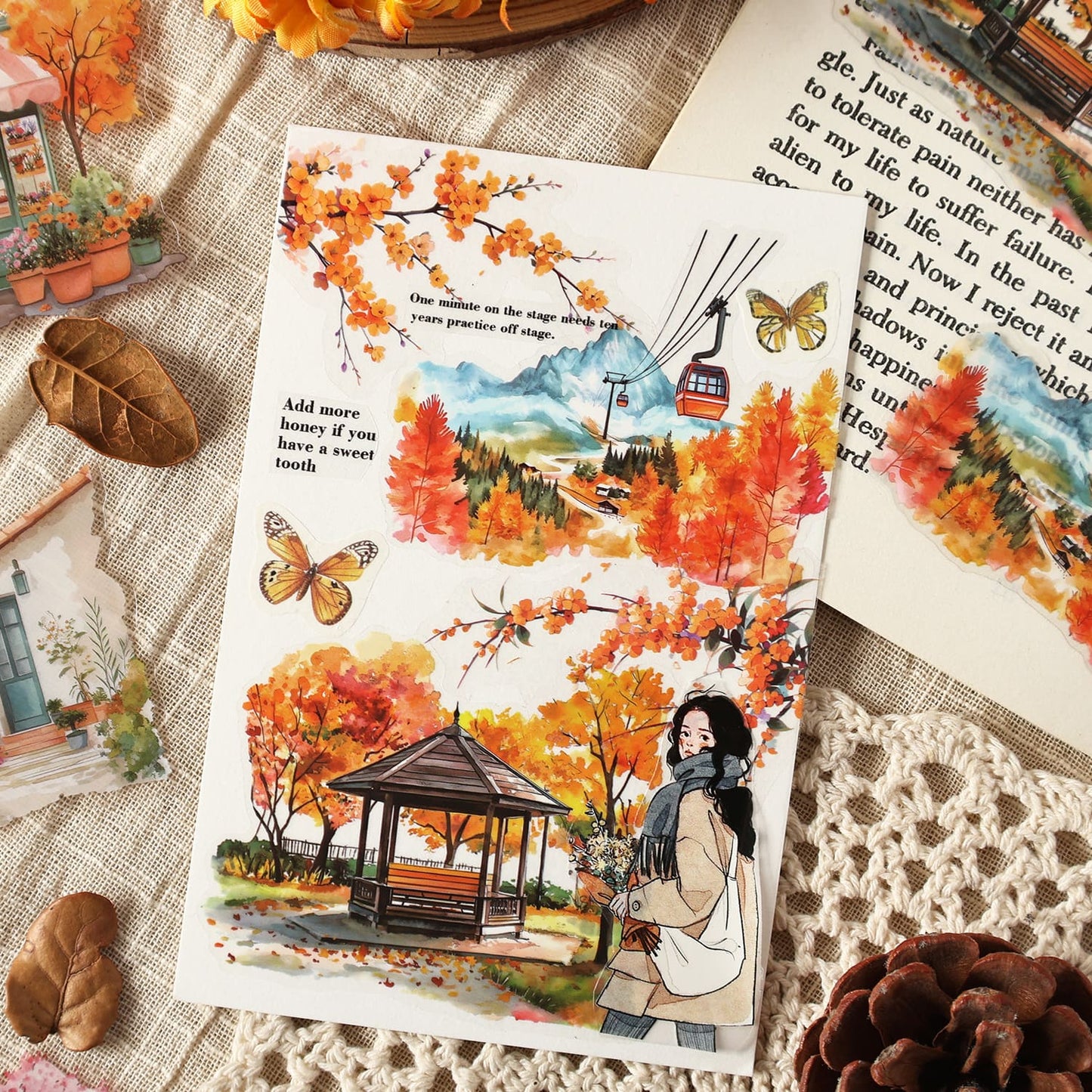 Scenery Theme Stickers