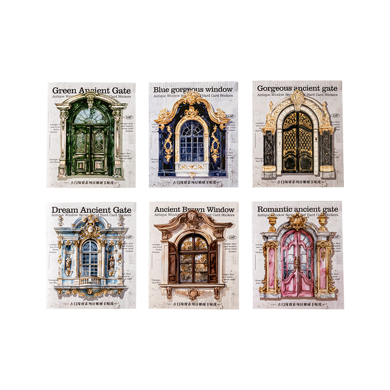 Embossed Hard Card Stickers