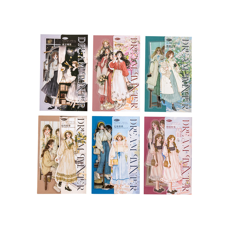 30PCS Girl Series Sticker Pack