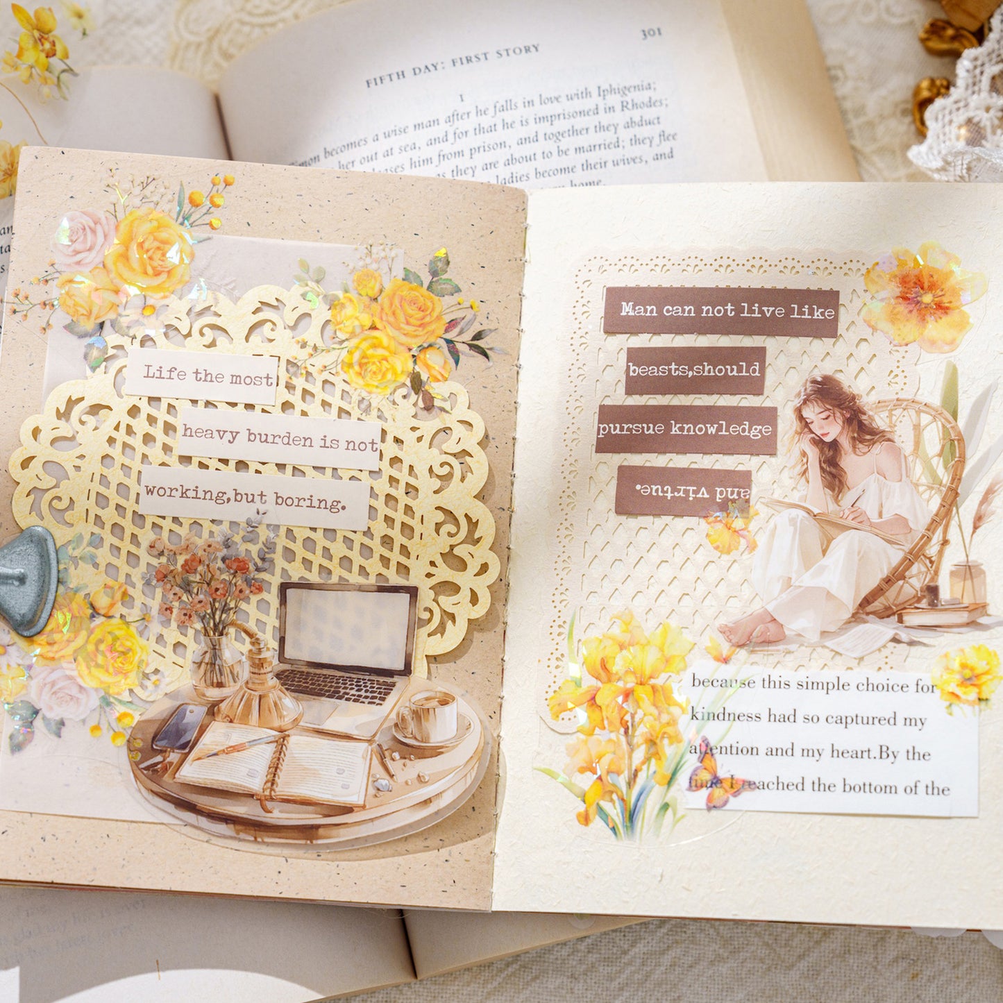 Floral Series PET Tape