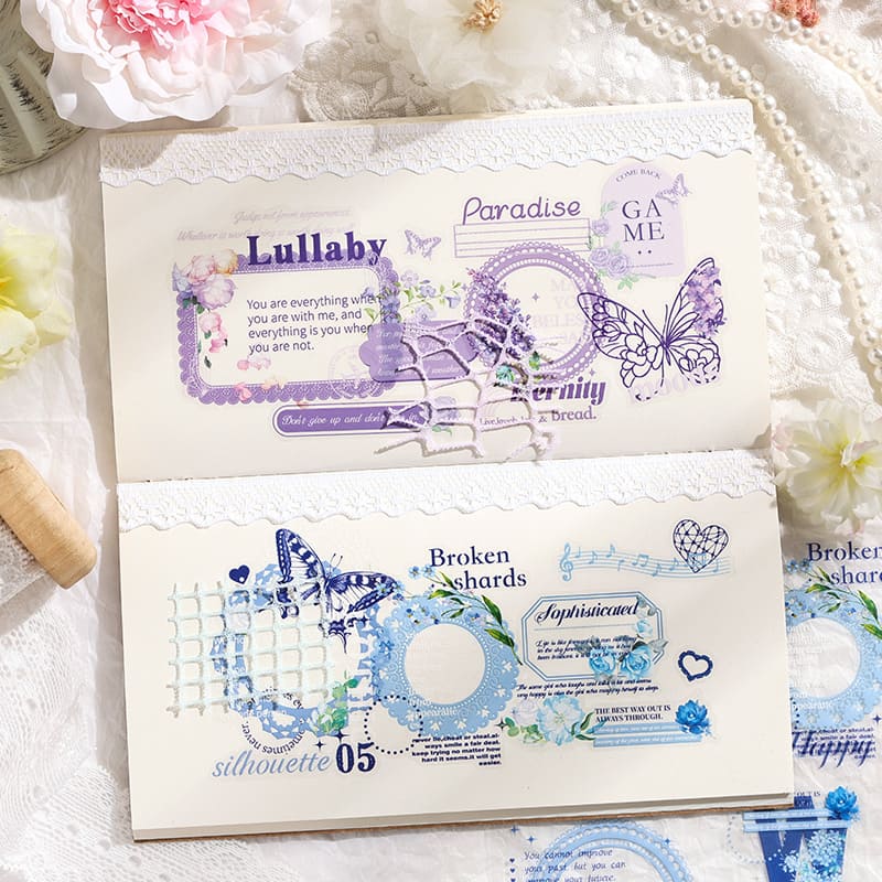 Border Flower Stickers