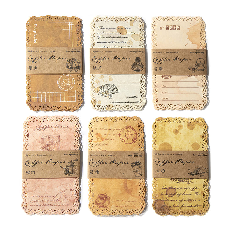 Hollow Lace Scrapbook Paper