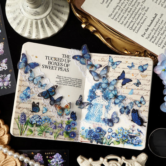 Florals & Butterflies PET Sticker Pack