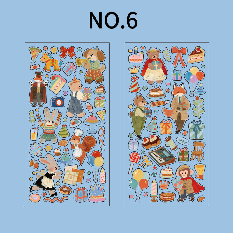 Cute Cartoon Decorative Stickers