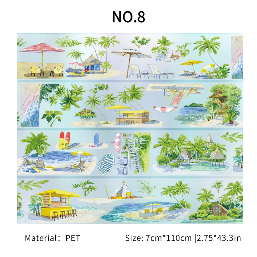 Beachside Series One Cycle PET Tape