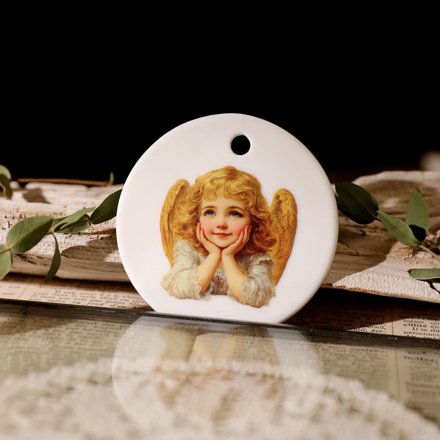 Christmas Angel Transfer Sticker