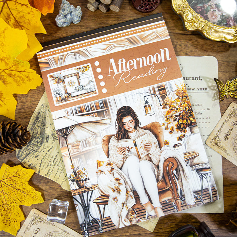 Autumn-Themed Sticker Book