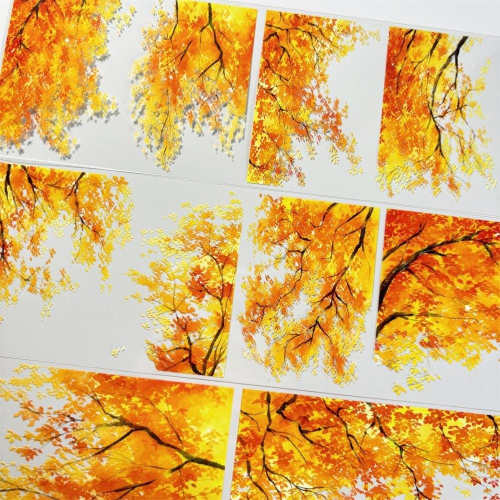 One Cycle Autumn Foliage PET Tape