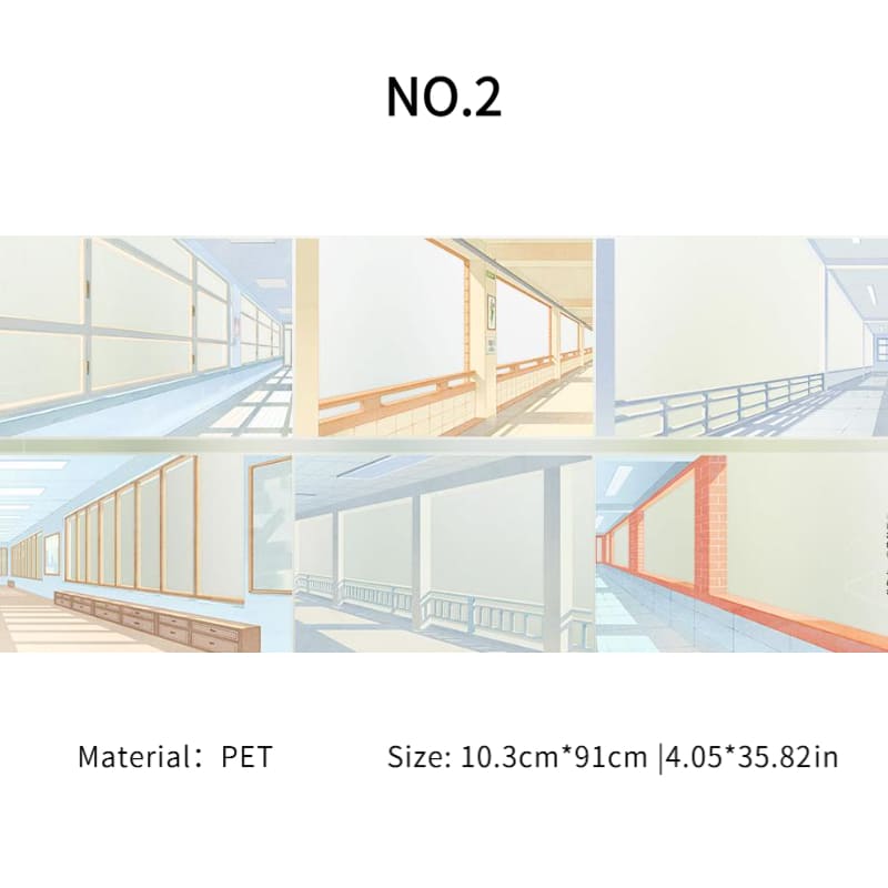 Window Series One Cycle PET Tape