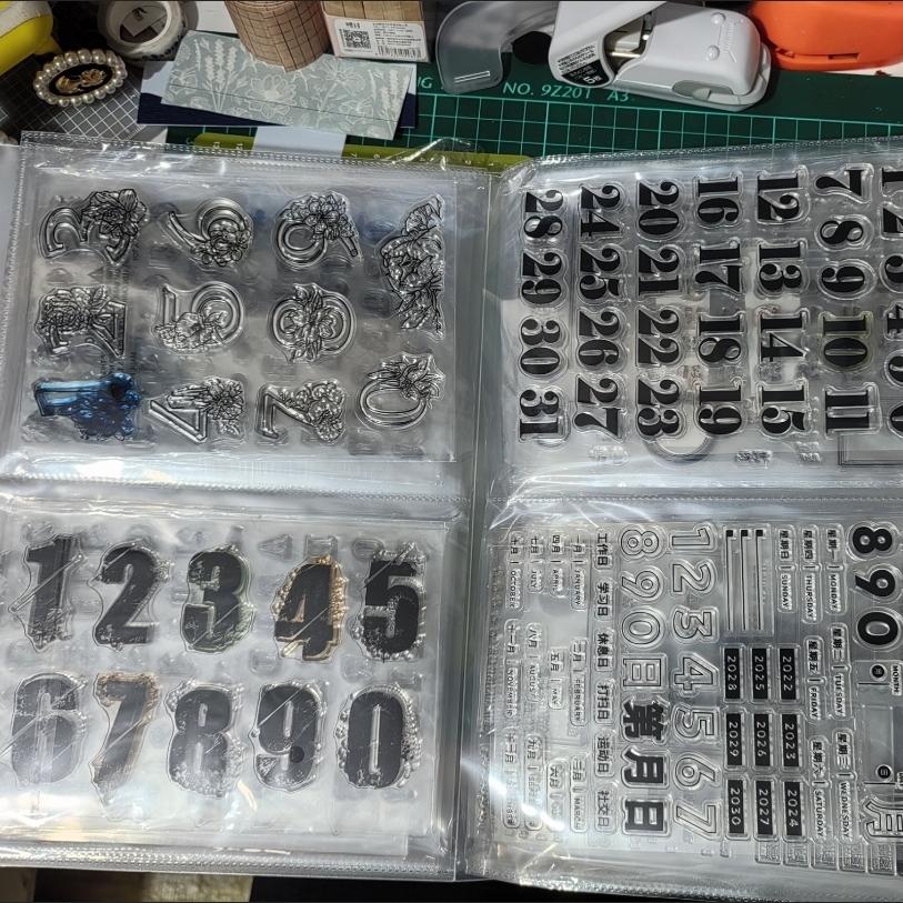 Clear Stamp Storage Bag