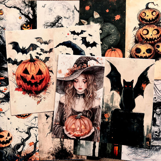 Halloween Scrapbook Paper