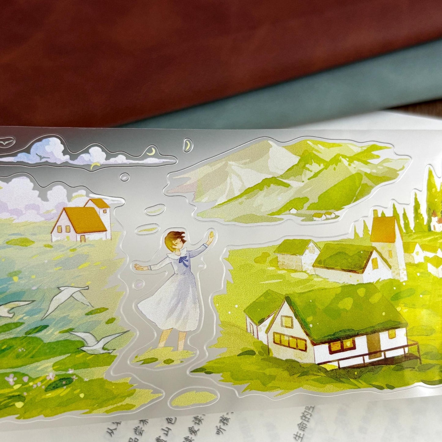 7cm*104cm Pastoral Style One Cycle Tape(Die-Cutting)