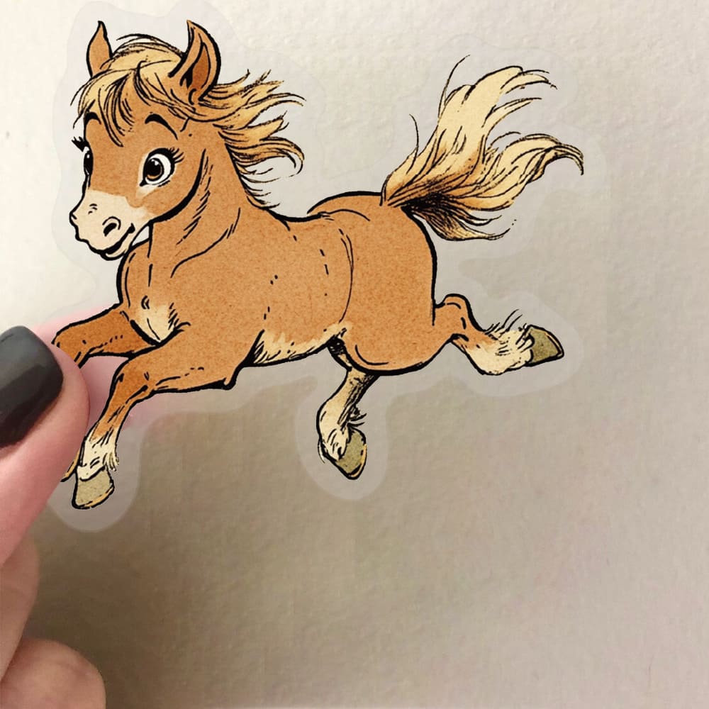 50PCS Childlike Comic Sticker Pack