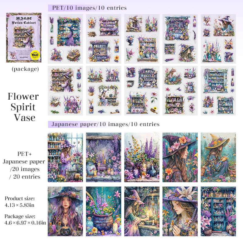 Magic Theme Sticker Book