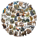 Animal stickers pack – 50PCS cute journaling and scrapbooking set
