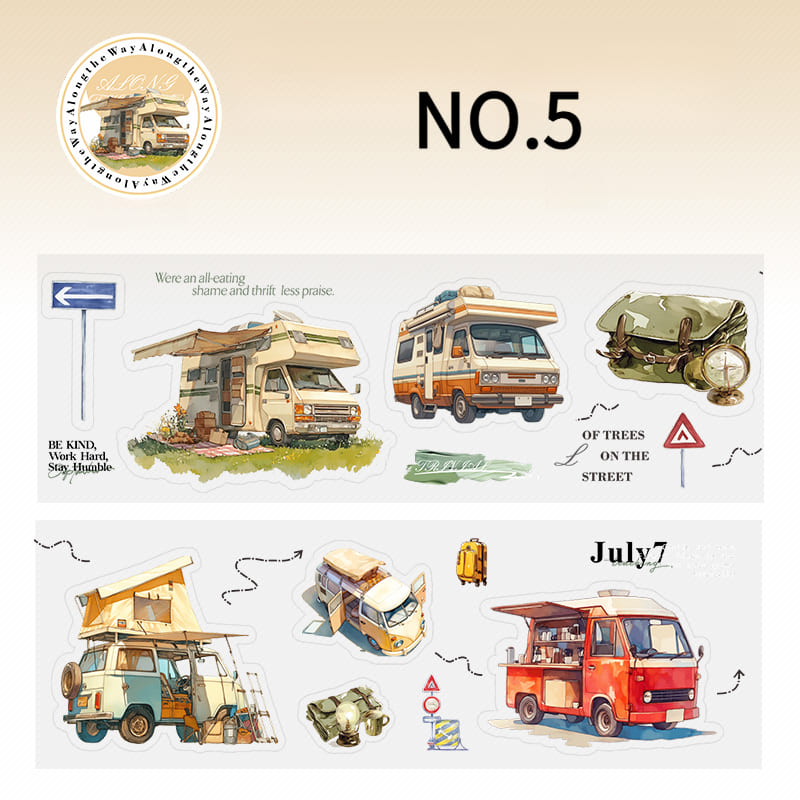 Vehicles Collection PET Tape