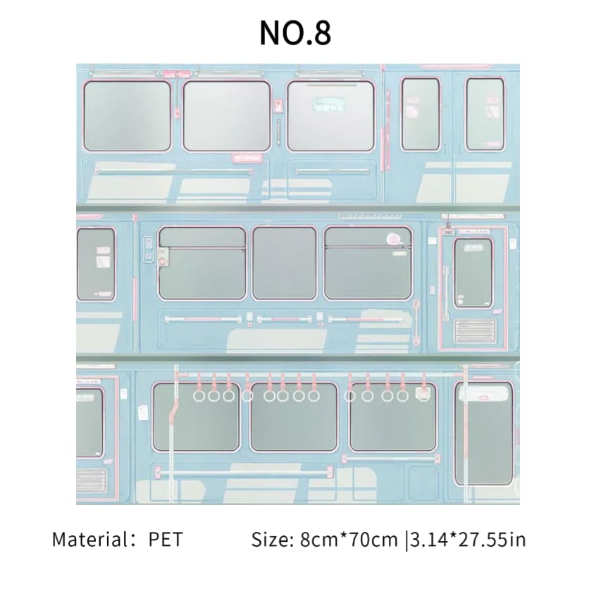 Window Series One Cycle PET Tape