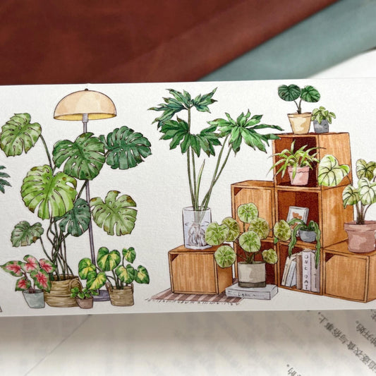 Die-Cutting My Forest House One Cycle PET Tape