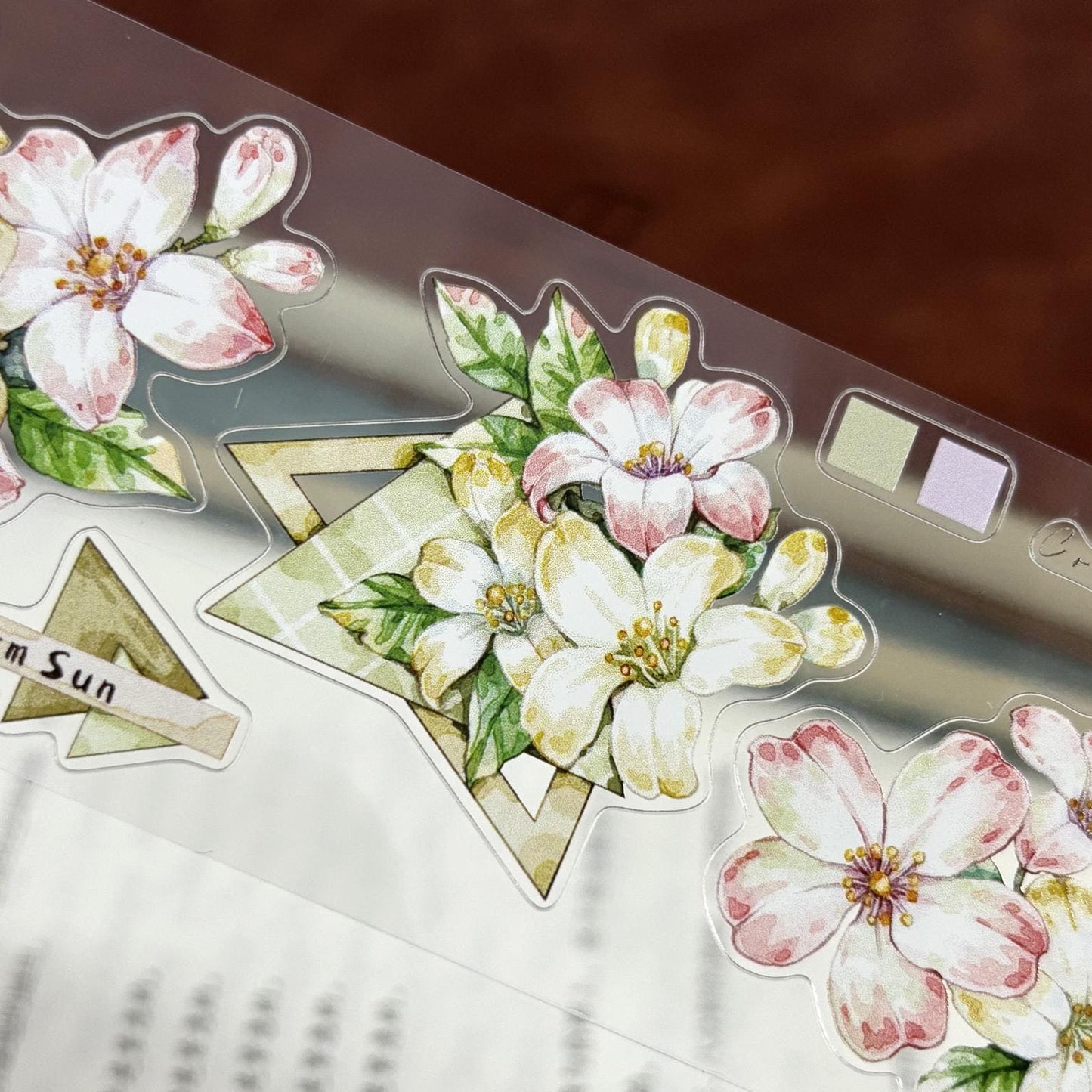 Die-Cut Pink Fragment Tape