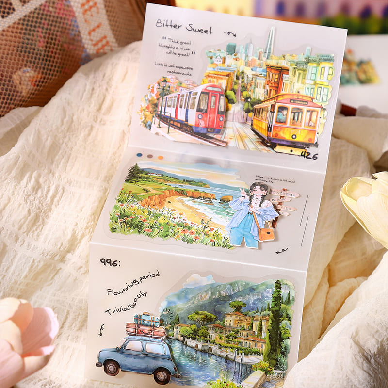 City-themed Stickers