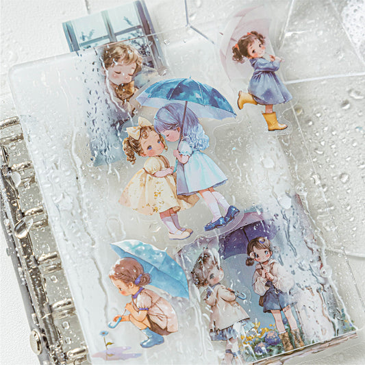 Rainy Season Kids Sticker