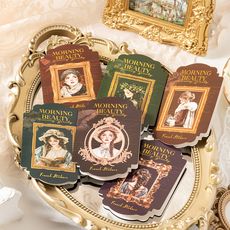 20 PCS Elegant Figures Series Stickers