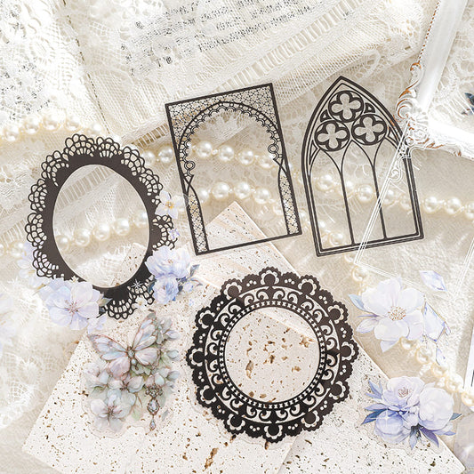 Vintage Lace Border Sticker Pack