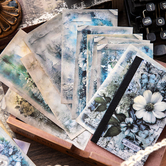 Flower Series Scrapbook Paper