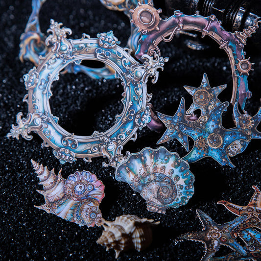 Steampunk Ocean Stickers