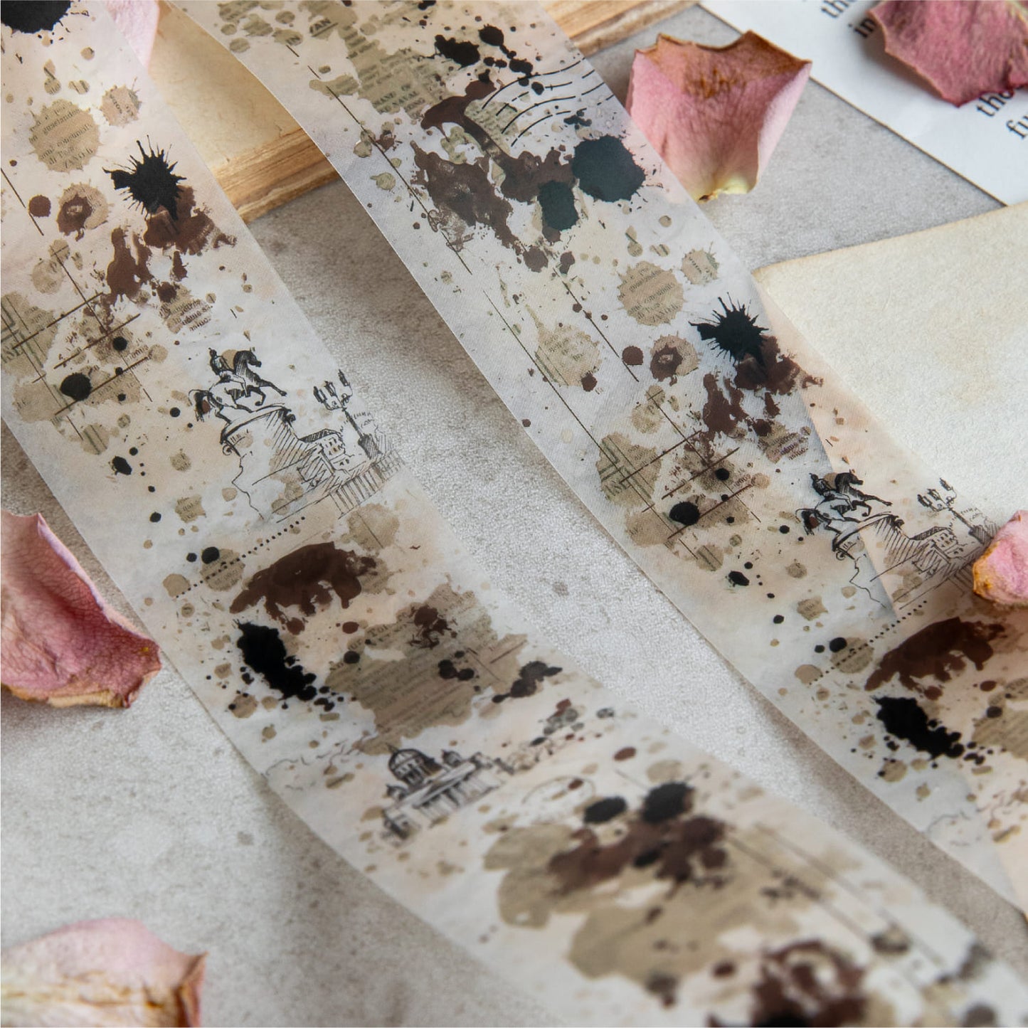 Ink Splatter Themed PET Tape