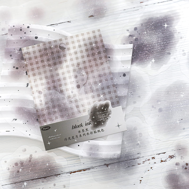 Watercolor Decorative Base Stickers