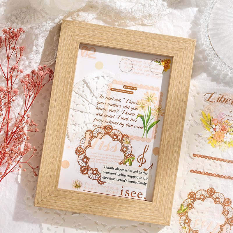 Border Flower Stickers