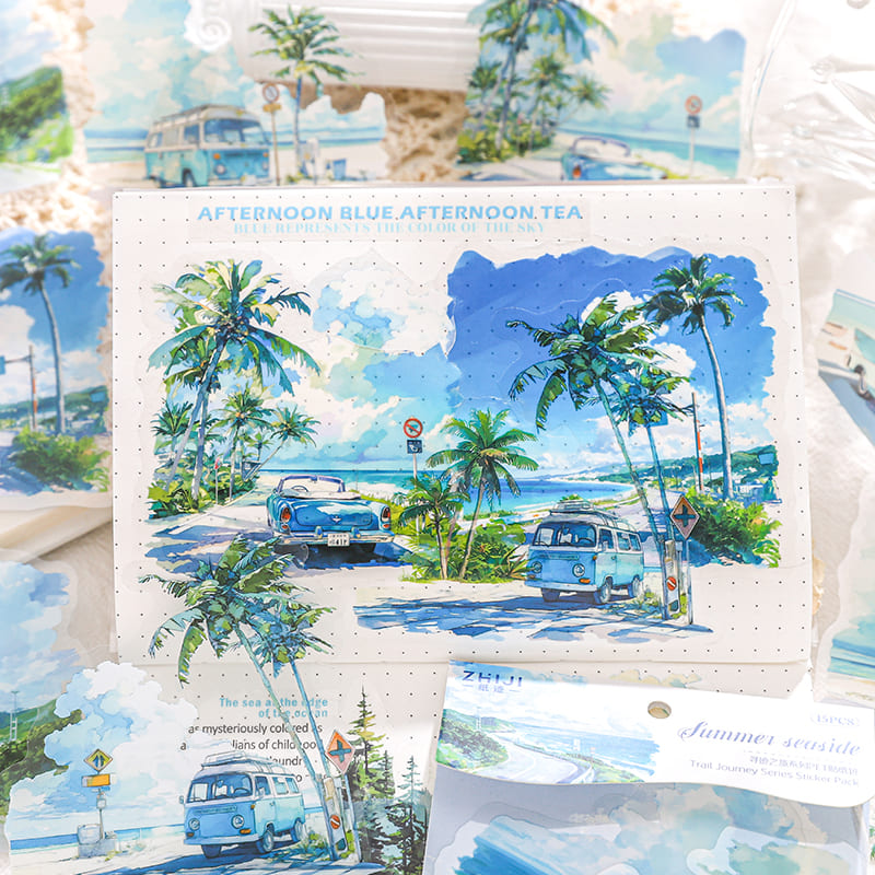 15PCS Scenery Series Sticker Pack