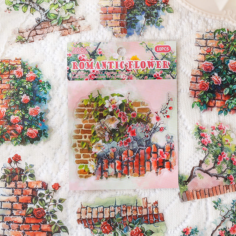 Secret Garden Theme Stickers