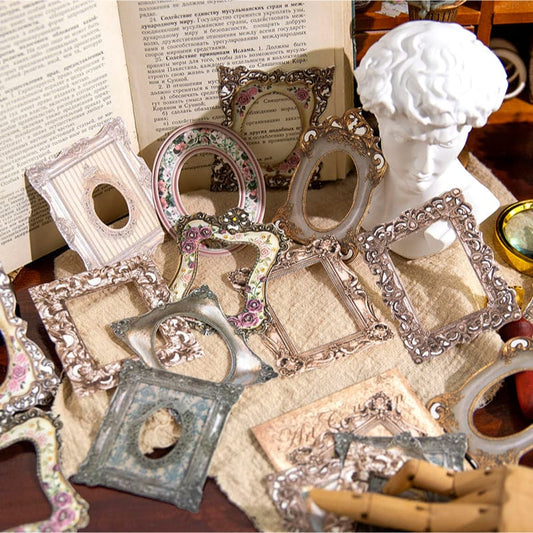 Vintage Art Series Border Collage Cards