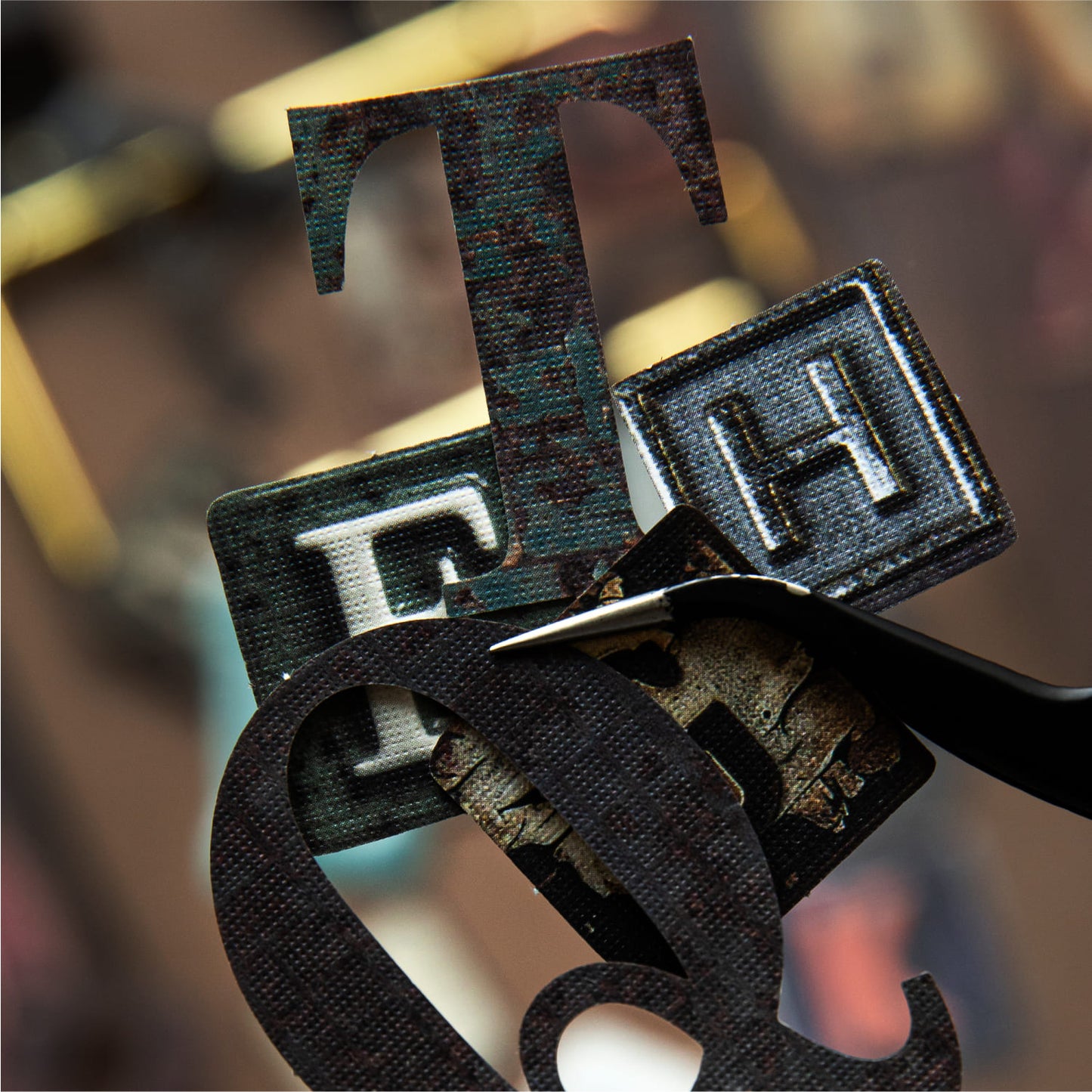 Vintage Alphabet Sticker Pack