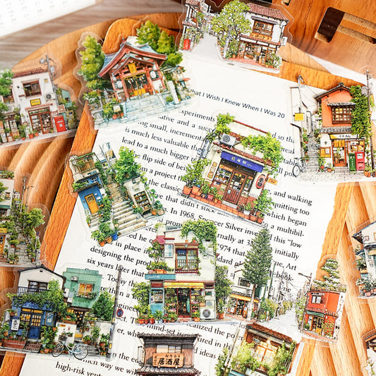 Vintage House Theme Stickers