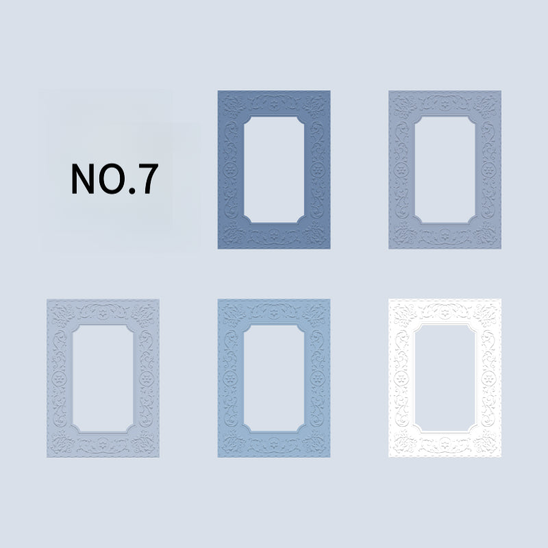 Hollow-out Border Card