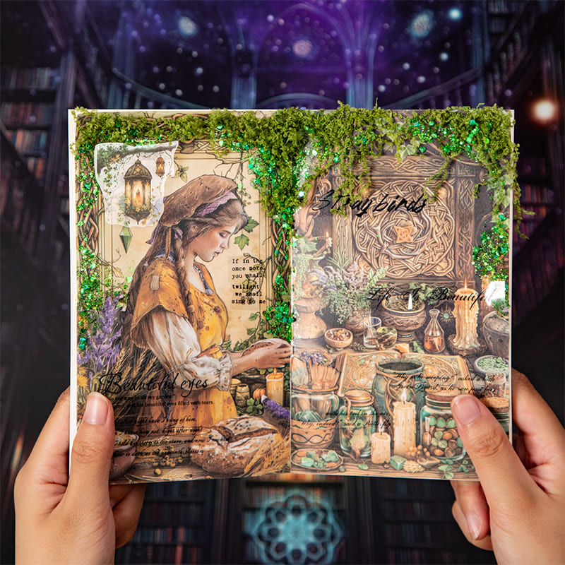 Magic Theme Sticker Book