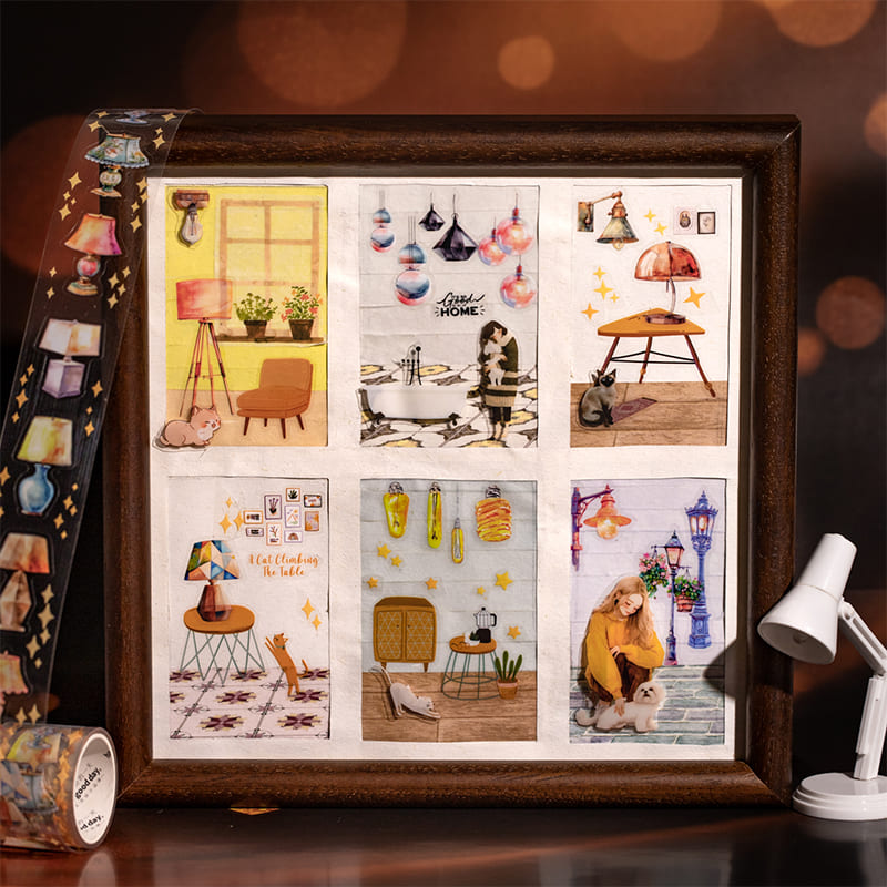 Lighting Decor Theme PET Tape