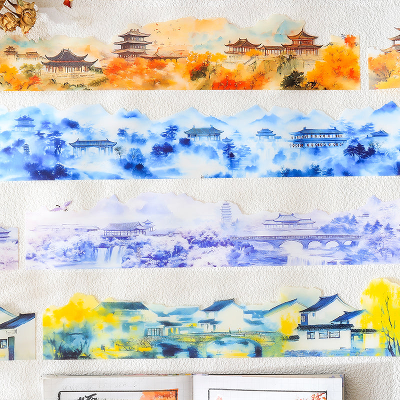 Chinese Aesthetic Washi Tape Set