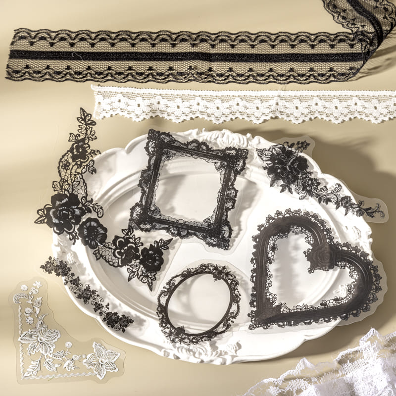 Lace Theme Stickers