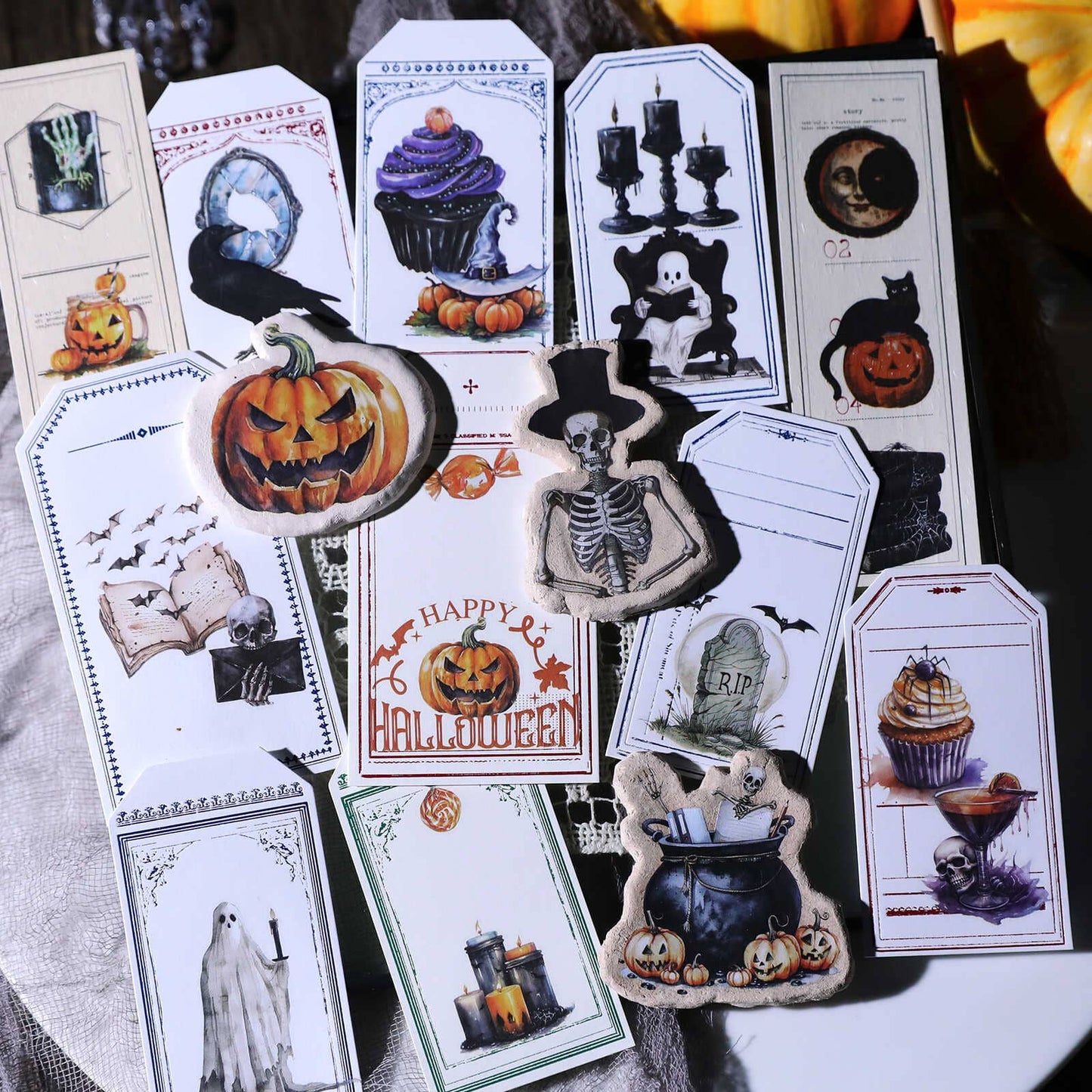 3PCS Halloween Transfer Stickers