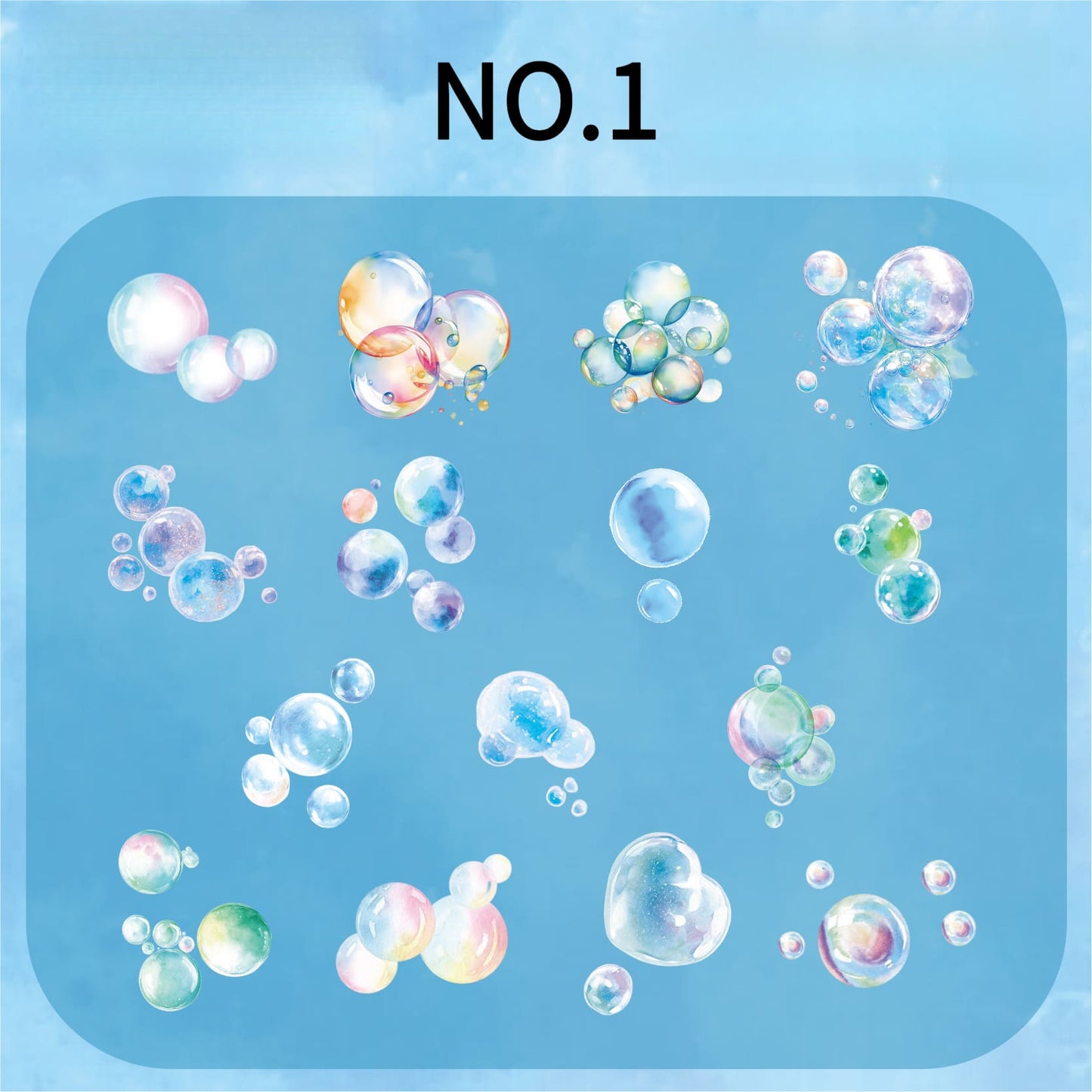 Bubble Theme Sticker Pack