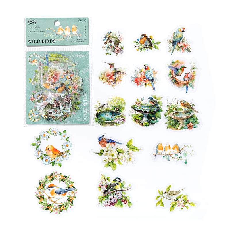 Bird Series Stickers