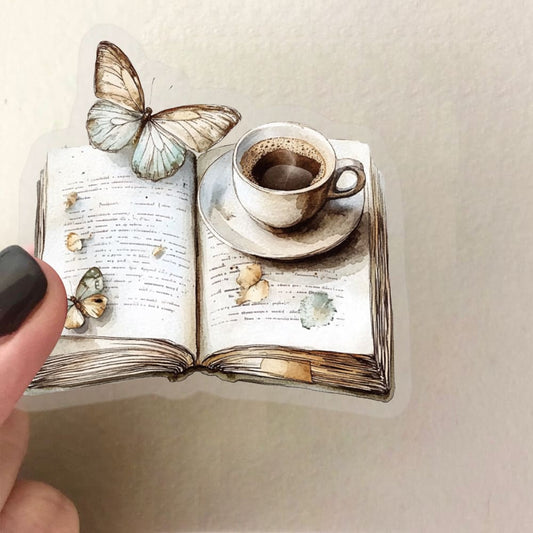 50PCS Vintage Coffee Sticker Pack