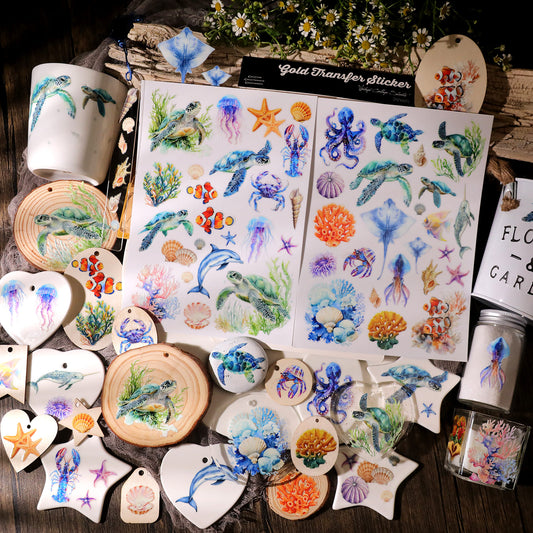 Underwater World Transfer Sticker