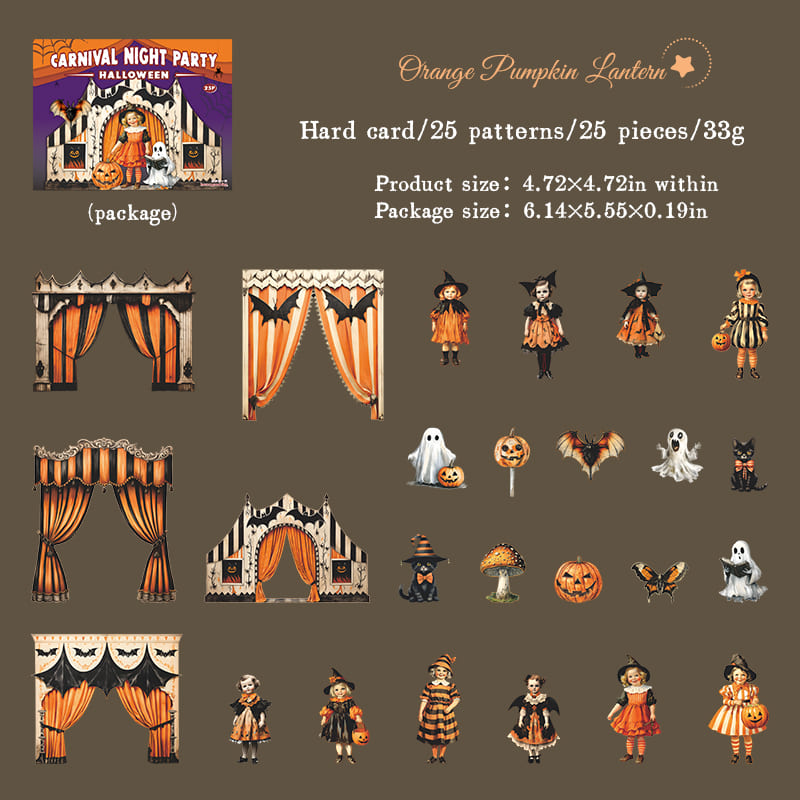 Halloween-Themed Scrapbook Card