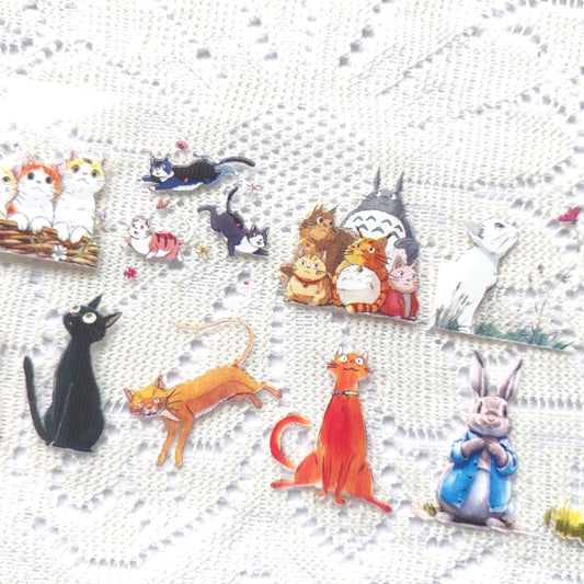 Cute Animal Theme One Cycle PET Tape